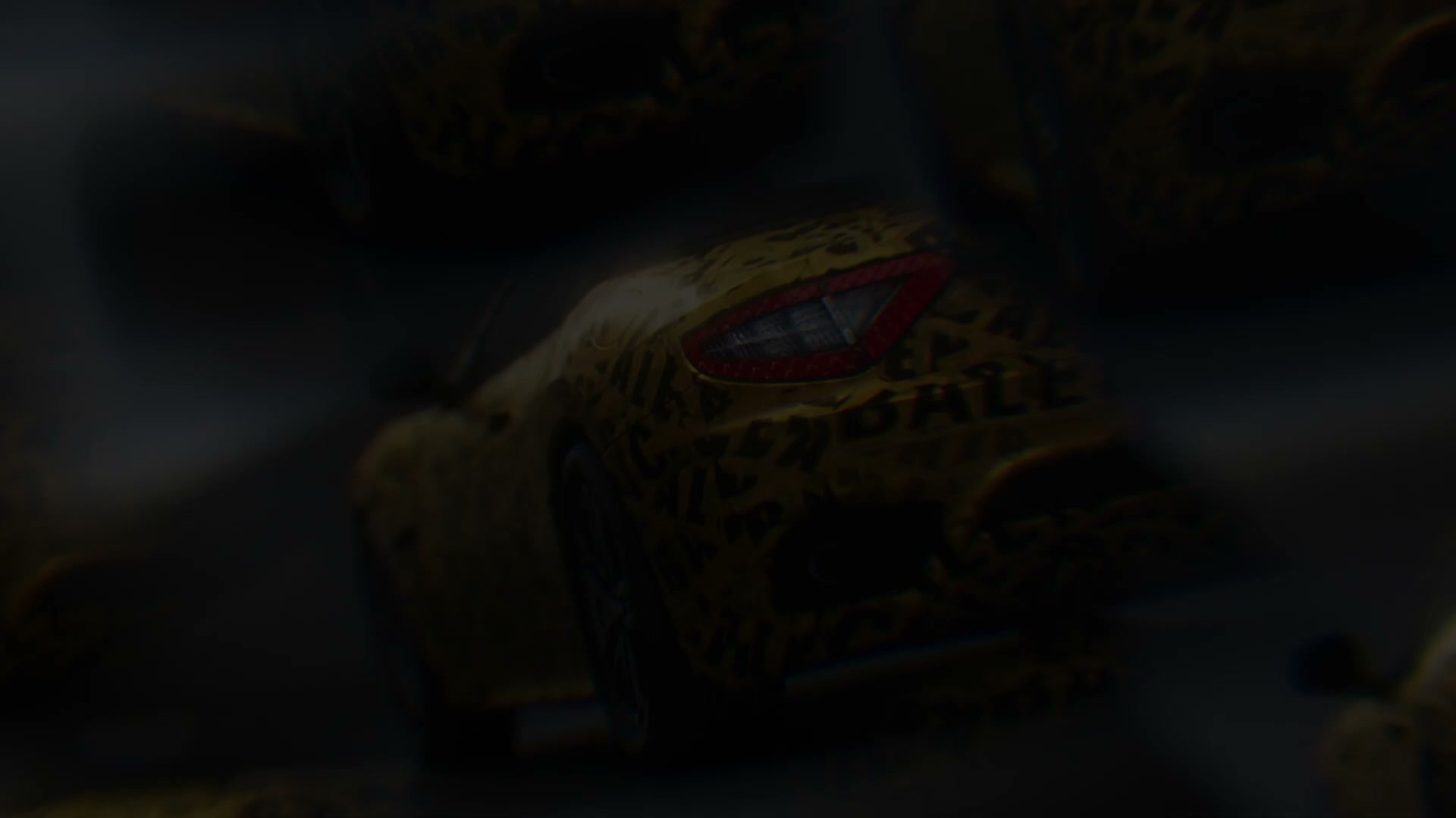 Close up of Balenciaga car livery